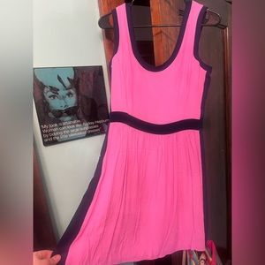 Purple and Navy Lilly Dress